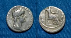 Ancient Coins - Tiberius AR Denarius,