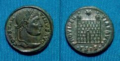 Ancient Coins - Constantine I AE Follis Siscia, Scarce