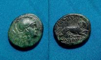 Ancient Coins - Greek Bronze Lysimachos AE20