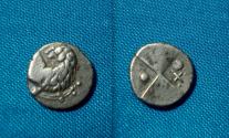 Ancient Coins - Greek, Chersonesos AR Hemidrachm