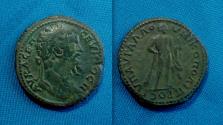 Ancient Coins - Septimius Severus AE28, Herakles