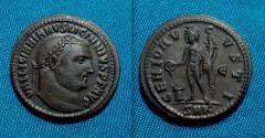 Ancient Coins - Licinius I AE Fillis Cyzicus Genius RARE