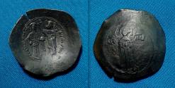Ancient Coins - Andronicus I, trachy, Constantinople.RARE