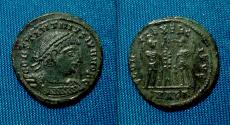 Ancient Coins - Constantine II AE Follis Alexandria Scarce