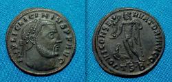 Ancient Coins - Licinius I AE24mm., Follis Thessalonica RARE
