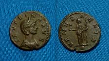 Ancient Coins - Severina AE Denarius