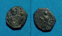 Ancient Coins - John II Æ Half Tetarteron Thessalonica