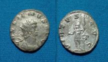 Ancient Coins - Gallienus Silvered Antoninianus Scarce