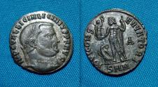 Ancient Coins - Licinius I Follis Silvered Nicomedia