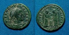 Ancient Coins - Crispus, Caesar AE Follis Very RARE- R3