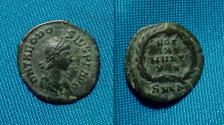 Ancient Coins - Theodosius I AE4 Cyzicus