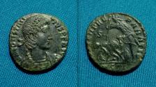 Ancient Coins - Constantius II AE20 Follis  Scarce