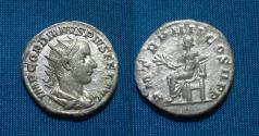 Ancient Coins - Gordian III AR Antoninianus Apollo