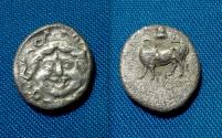 Ancient Coins - Greek AR Hemidrachm