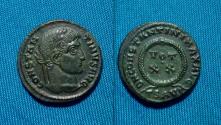 Ancient Coins - Constantine I AE19 Follis Thessalonica