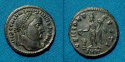 Ancient Coins - Maximinus AE Follis Cyzicus Scarce
