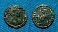 Ancient Coins - Constantius II AE Follis Sirmium