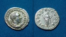Ancient Coins - Gordian III Denarius Pietas