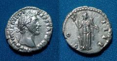 Ancient Coins - Antoninus Pius Denarius
