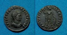 Ancient Coins - Crispus as Caesar AE Follis RARE