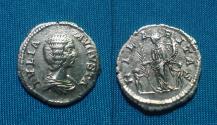 Ancient Coins - Julia Domna Denarius Hilaritas