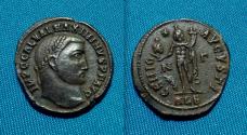 Ancient Coins - Maximinus II Daia, AE Follis, Alexandria