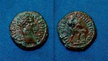 Ancient Coins - Septimius Severus AE18 / Heracles