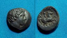 Ancient Coins - Kings of Macedon Philip II AE18