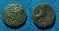 Ancient Coins - Lysimachia AE20  Lion