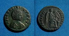 Ancient Coins - Aelia Eudoxia, Augusta AE follis