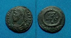 Ancient Coins - Jovian AE20 Follis Heraclea.