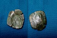 Ancient Coins - Latin Rulers of Constantinople small module Æ Trachy