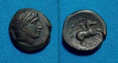Ancient Coins - Kings of Macedon Philip II AE19