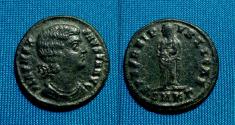 Ancient Coins - Fausta Augusta Æ Follis Cyzicus