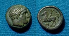 Ancient Coins - Kings of Macedon Philip II AE17