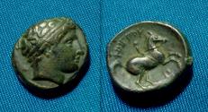 Ancient Coins - Kings of Macedon Philip II AE17