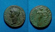 Ancient Coins - Domitian, AE As Minerva