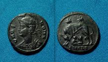 Ancient Coins - Urbs Roma City Commemorative AE follis Alexandria
