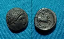 Ancient Coins - Kings of Macedon Philip II AE17