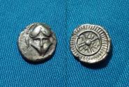 Ancient Coins - Greek AR diobol
