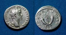 Ancient Coins - Antoninus Pius AR Denarius