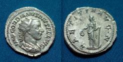 Ancient Coins - Gordian III AR Antoninianus EF 5.00g