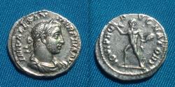 Ancient Coins - Severus Alexander Denarius Jupiter