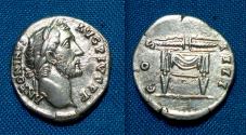 Ancient Coins - Antoninus Pius. Denarius