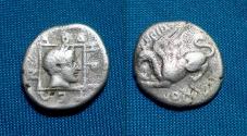 Ancient Coins - Greek AR Drachm
