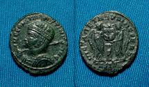 Ancient Coins - Constantine I AE18 Follis Siscia RARE
