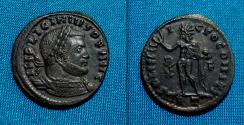 Ancient Coins - Licinius I AE Follis / Sol RARE