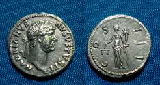 Ancient Coins - Hadrian AR Denarius