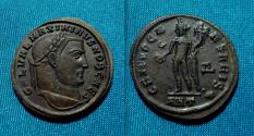 Ancient Coins - Maximinus II as Caesar AE Follis Antioch RARE