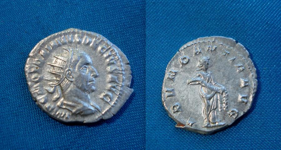 Ancient Coins - Trajan Decius AR antoninianus